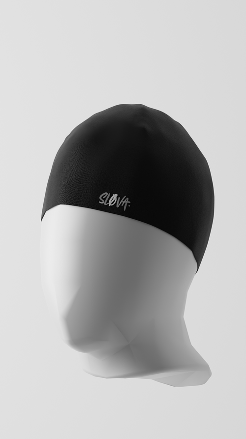 SLØVA-Skull Cap Triple Black