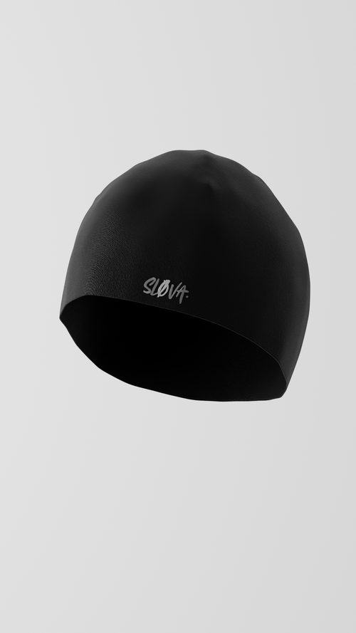 SLØVA-Skull Cap Triple Black