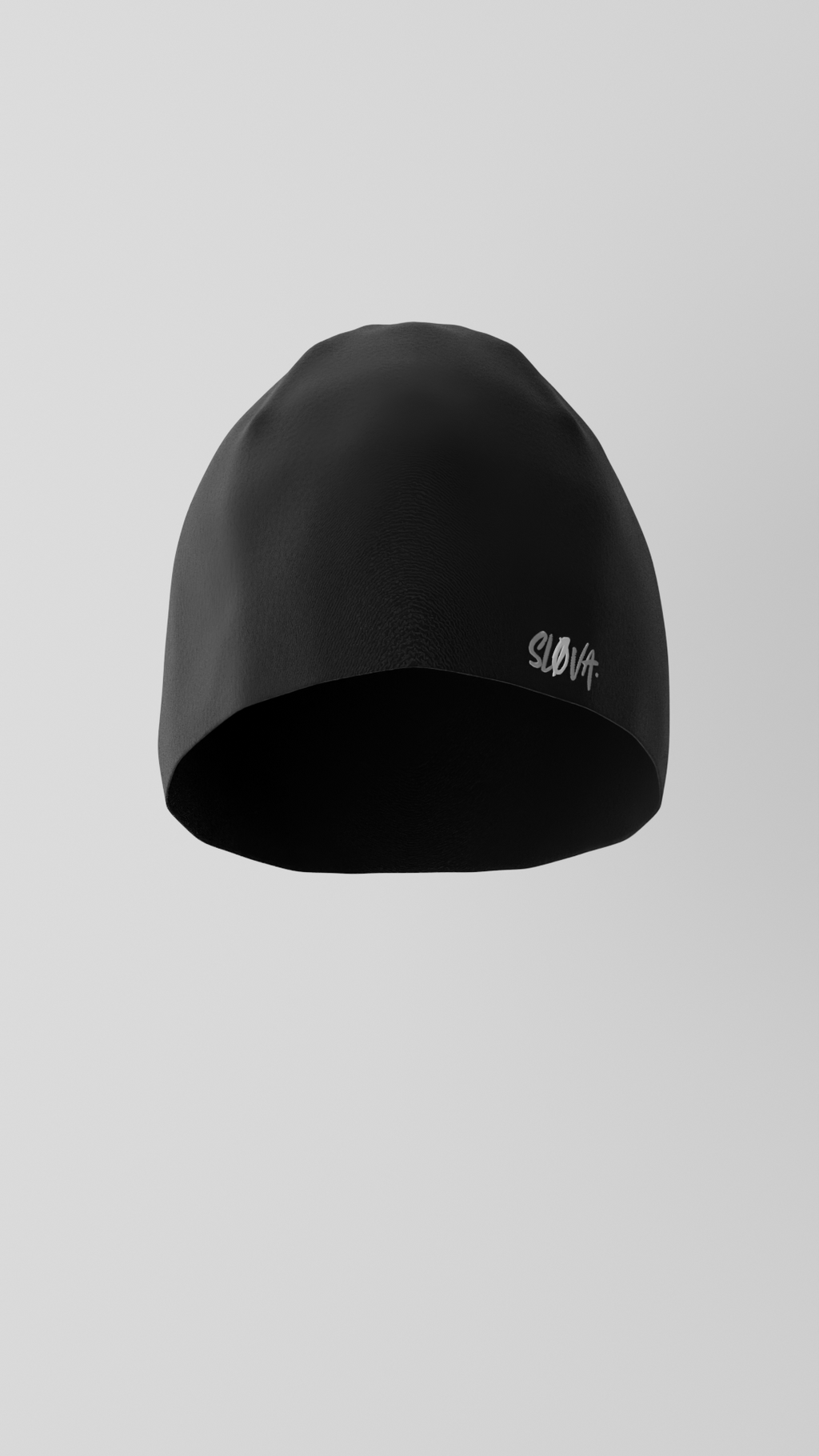SLØVA-Skull Cap Triple Black